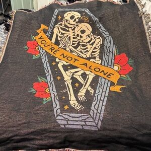 Girrlscout “You’re Not Alone” Throw Blanket